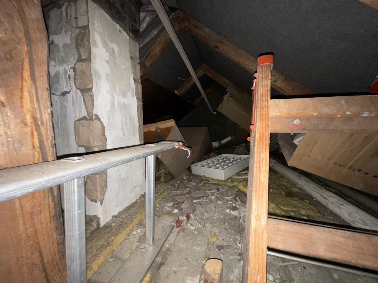 Vorher - Dachbodenauflösung in Bielefeld